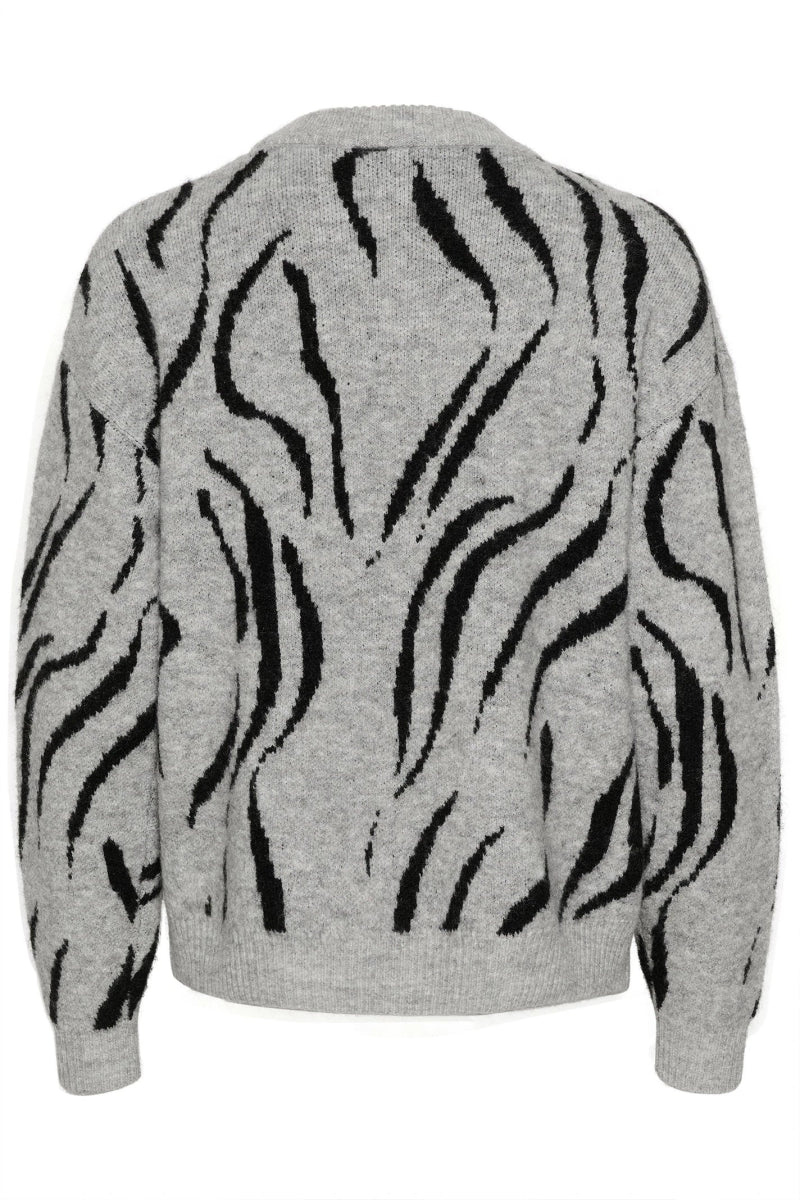 KAbillie Knit Pullover - Grey Melange - Kaffe - London Bazar