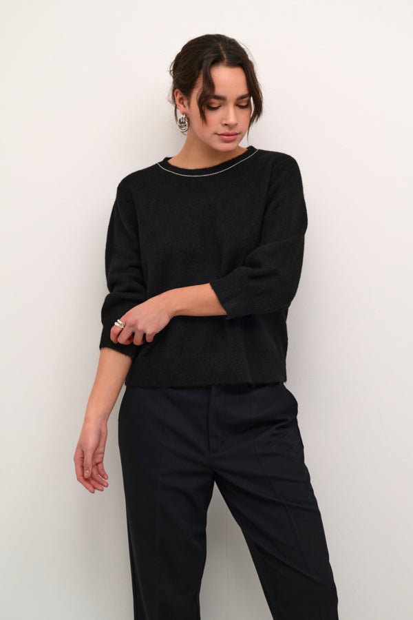 KAmeridith Pullover - Black Deep - Kaffe - London Bazar