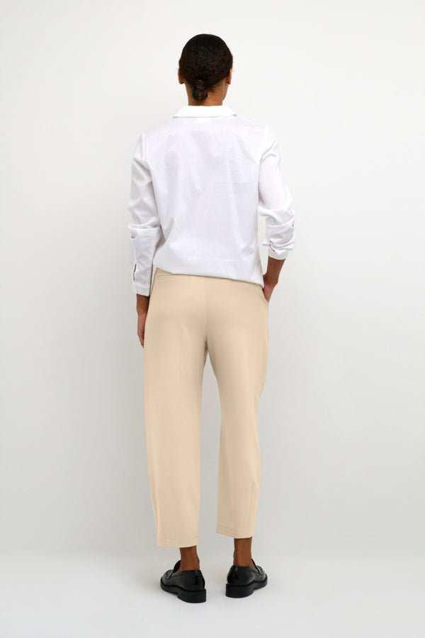 KAmerle 7/8 Pants Suiting - Feather Gray - Kaffe - London Bazar