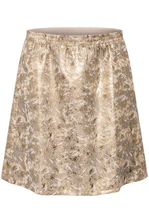 KCmarlo Skirt - Golde/Beige - Kaffe Curve - London Bazar