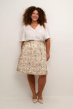 KCmarlo Skirt - Golde/Beige - Kaffe Curve - London Bazar