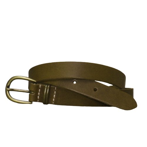 Khaki belt læder - Loop - 59 - Bæltekompagniet - London Bazar