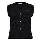 MillyCC Knit Vest - Black - Co’couture - London Bazar