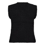 MillyCC Knit Vest - Black - Co’couture - London Bazar