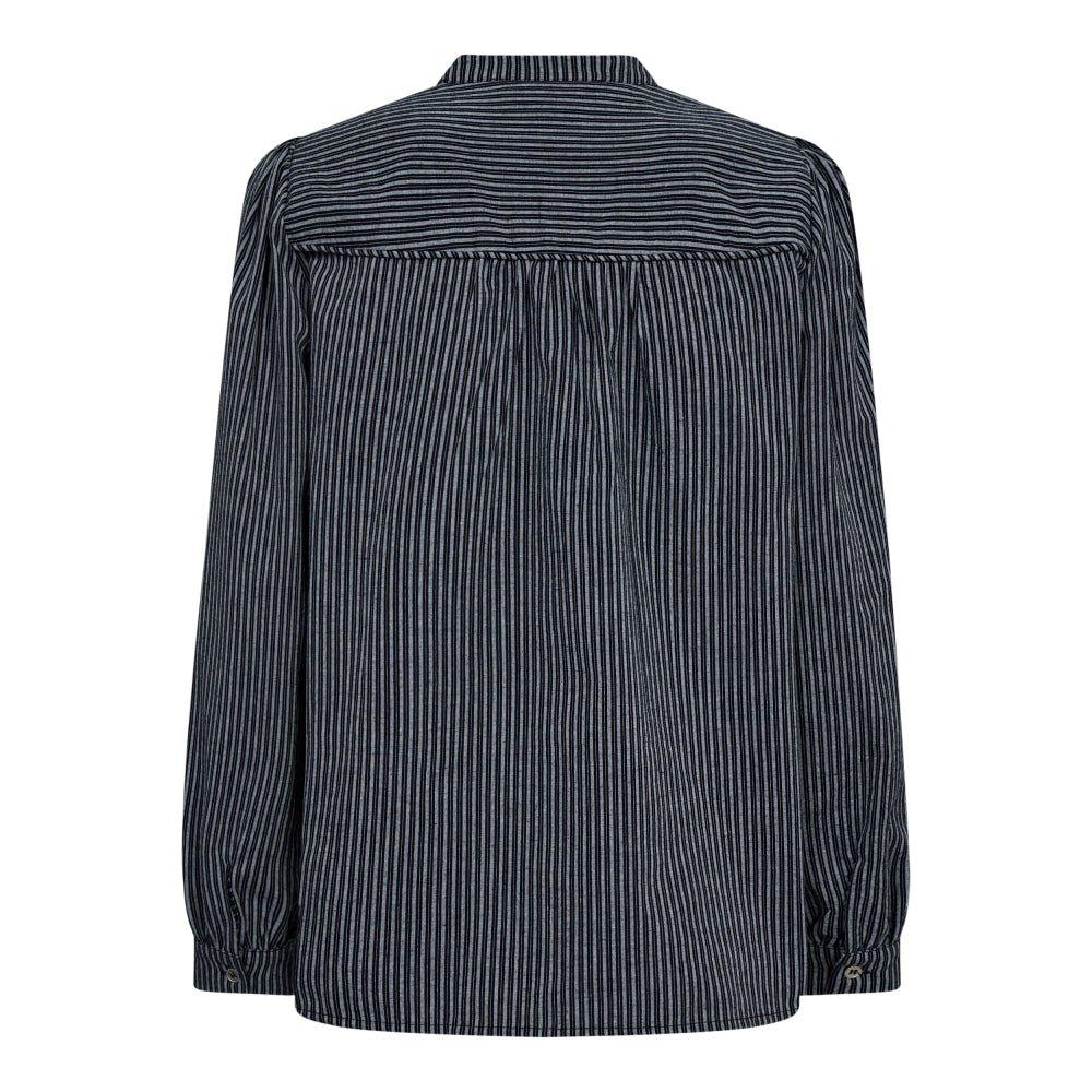 SimonaCC Stripe Blouse - Navy - Co’couture - London Bazar