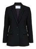 SLFRITA LS CLASSIC BLAZER FD NOOS - Black - Selected Femme - London Bazar