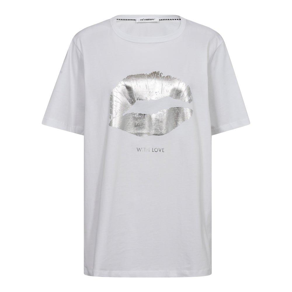 The KissCC Oversize Tee - White - Co’couture - London Bazar