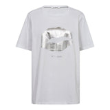 The KissCC Oversize Tee - White - Co’couture - London Bazar